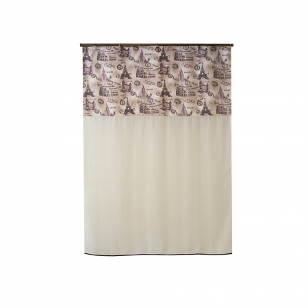 Perdele bucatarie - Perdea Velaria ivoire, 120x170 cm