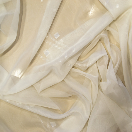 Perdea Velaria voal unt cu patratele, 290x245 cm [1]