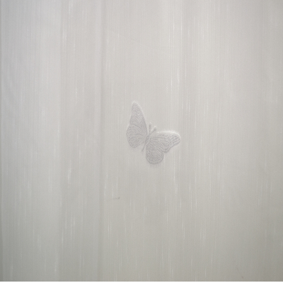 Perdele Velaria sable fluturi albi, 300x255 cm [2]