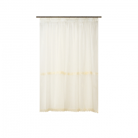 Perdele bucatarie - Perdea Velaria cu dantela, 230x150 cm