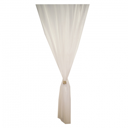 Perdea Velaria alba, lucioasa, 155x245 cm [3]