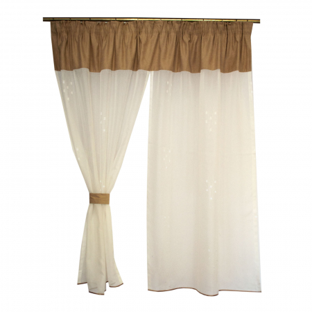 Perdea Velaria patrate unt, 180x155 cm [2]