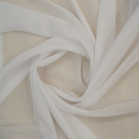 Perdea Velaria in alb cu catifea mov, 130x150 cm [3]