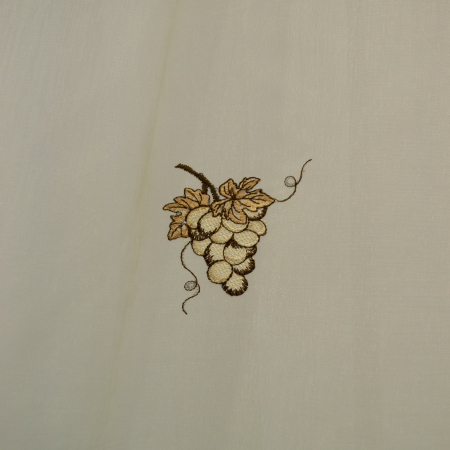 Perdea Velaria ivoire cu fructe, 300x185 cm [1]