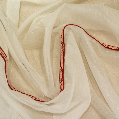 Perdea Velaria ploita bodrum ivoire, 240x175 cm [1]