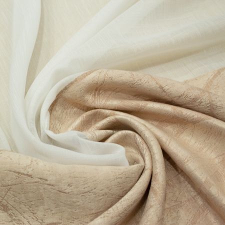Perdea Velaria in ivoire, 400x160 cm [2]