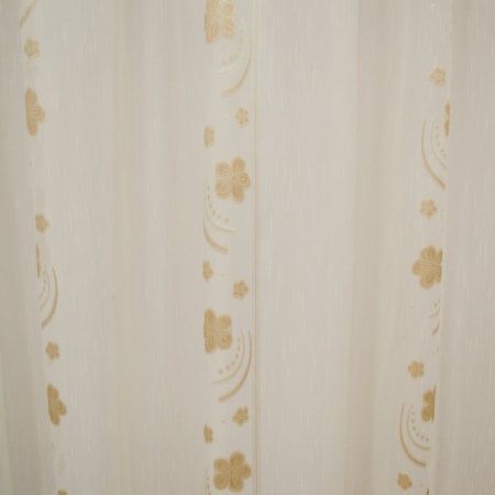 Perdea Velaria sable flori crem, 300x220 cm [2]