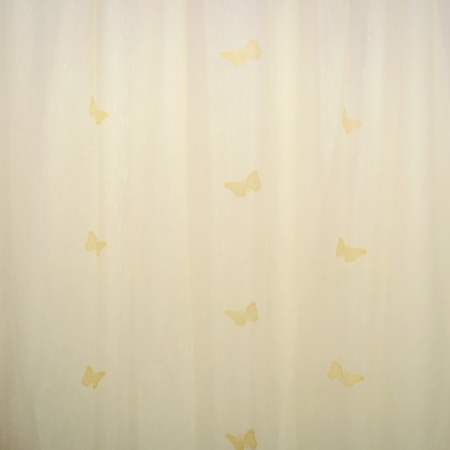 Produse - Perdea Velaria sable cu fluturi cappuccino