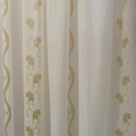 Perdea Velaria sable floricica ivore, 240x245 cm [1]
