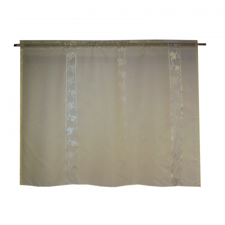 Perdea Velaria sable flori unt, 150x110 cm [0]