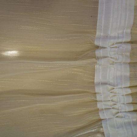 Perdea Velaria sable flori bej, 470x245 cm [3]