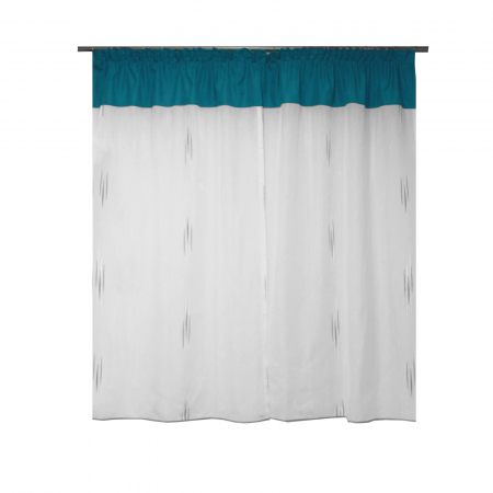 Perdea Velaria sable linii negre, 210x160 cm [1]