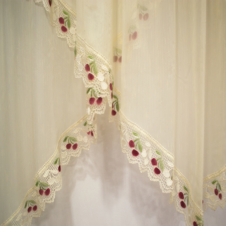 Perdea Velaria sable decupat cu fructe, 300x150 cm [1]