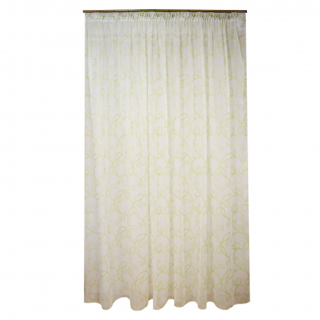 Perdele - Perdea Velaria in geometric verde, 300x245 cm