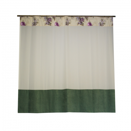 Perdea Velaria ivoire de bucatarie, 180x145 cm [0]