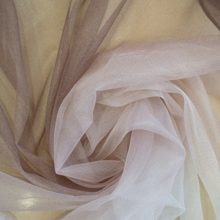 Perdea Velaria tiul degrade maro, 200x250 cm [1]