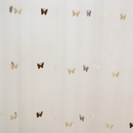 Perdea Velaria tiul fluturi brodati wenge, 190x250 cm [1]