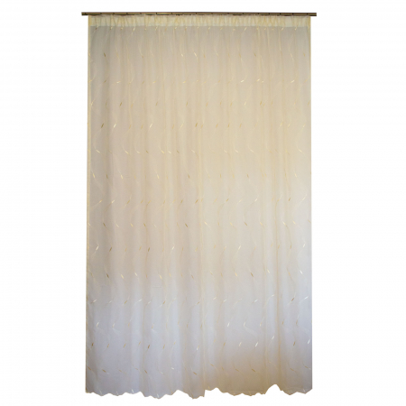 Perdele la oferta - Perdea Velaria spice brodate, 220x250 cm