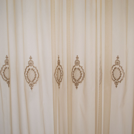 Perdea Velaria tiul luxury maro, 400x235 cm [3]