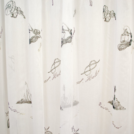Perdea Velaria batist far cu capse, 300x270 cm [2]