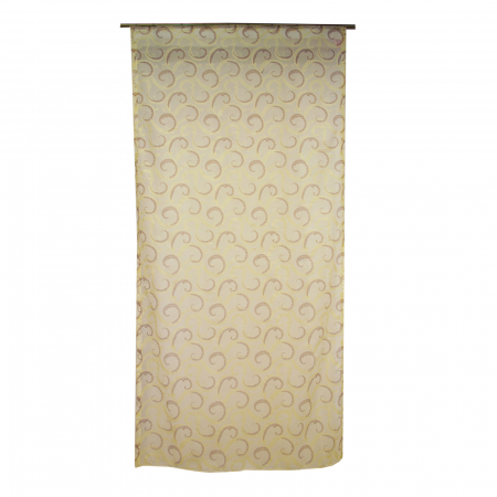 Perdele la oferta - Perdea Velaria organza baroc arabesc, 105x245 cm
