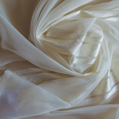 Perdea Velaria voal Elizabeth ivoire, 280x250 cm [1]
