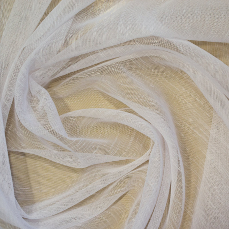 Perdea Velaria alba cu imprimeu floral, 235x160 cm [1]