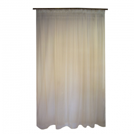 Perdele moderne - Perdea Velaria pirilty ivory, 235x240 cm