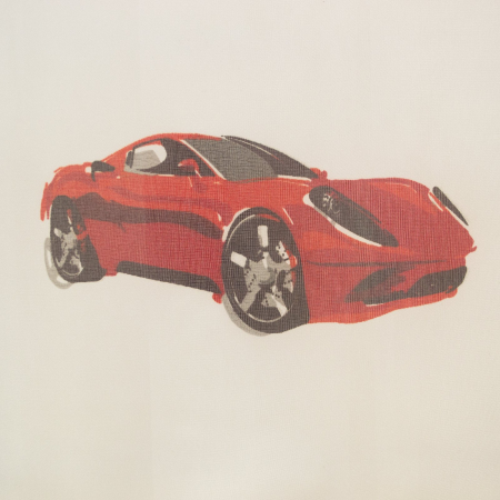 Perdea Velaria voal alb cu masini, 380x185 cm [6]