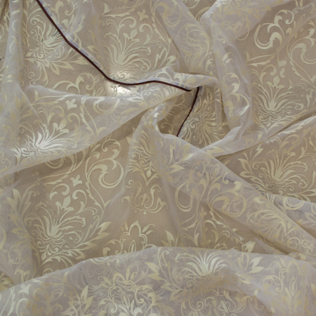 Perdea Velaria baroc pictat auriu, 300x155 cm [1]