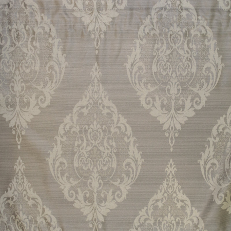 Perdea Velaria ploita ivoire si tafta gri, 320x155 cm [3]