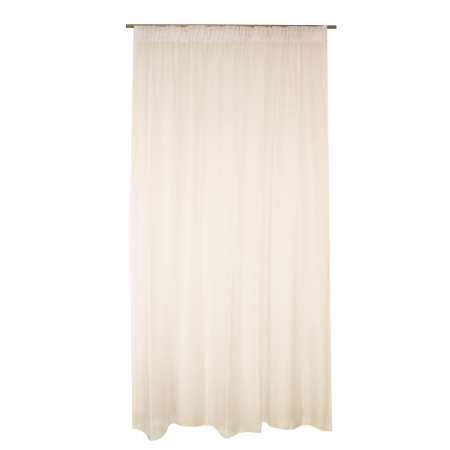 Perdele bucatarie - Perdea Velaria voal alb creponat, 185x245 cm
