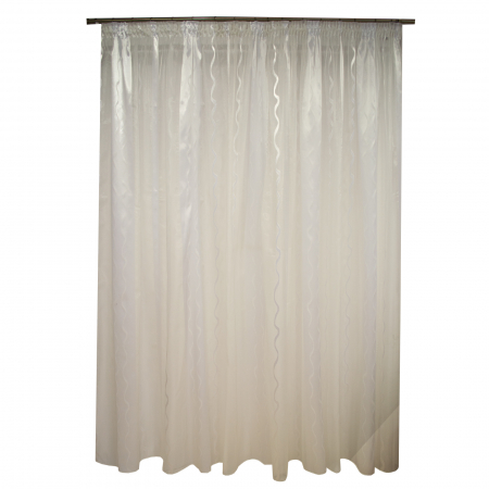 Perdea Velaria organza alba, 380x245 cm [0]