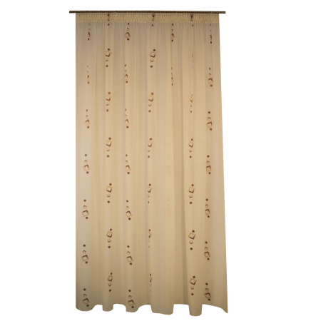 Perdele la oferta - Perdea Velaria romburi wenge, 300x245 cm