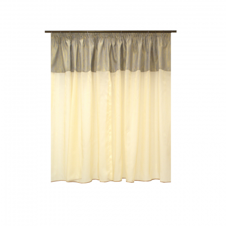 Perdea Velaria organza ecru, 300x145 cm [1]