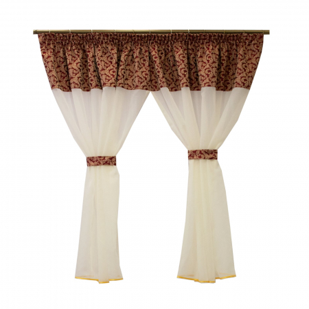 Perdele unicat - Perdea Velaria voal ivoire, 250x155 cm