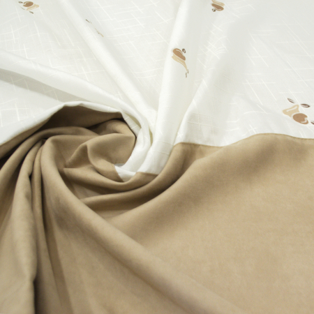 Perdea Velaria in fructe bej, 240x165 cm [2]