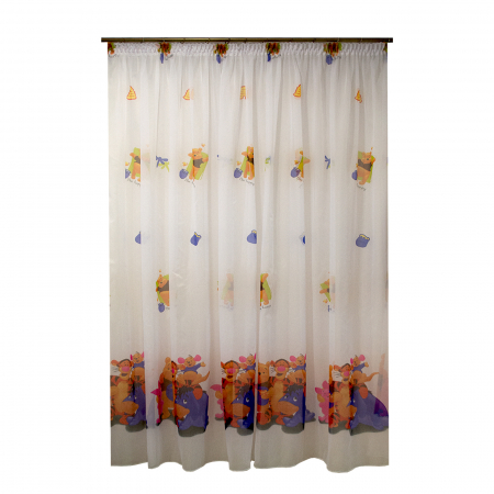 Perdele - Perdea Velaria voal Winnie the Pooh, 300x250 cm