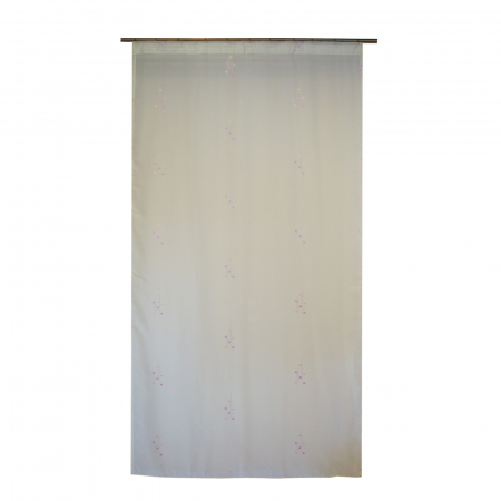 Perdea Velaria voal imprimeu lila, 120x245 cm [0]
