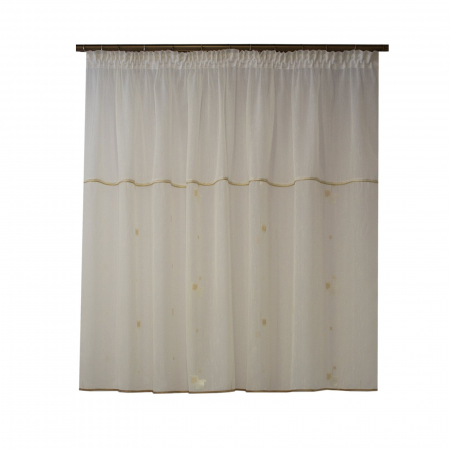 Perdele unicat - Perdea Velaria Sable patrat in patrat, 230x140 cm