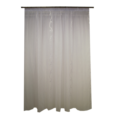 Perdele sable alb cu alb290x245 cm [0]