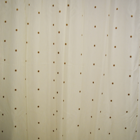 Perdele Velaria sable cu flori mici wenge 210x245 cm [3]
