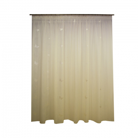 Produse - Perdele Velaria sable cu fluturi Ivory, 300x255 cm