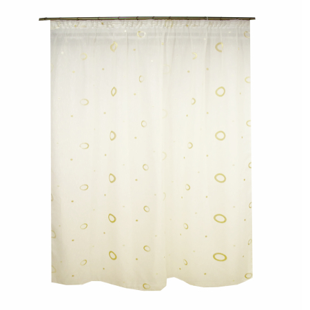 Perdele la oferta - Perdele Velaria sable cercuri cream