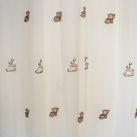 Perdele Velaria cu cesti de cafea, 200x280 cm [2]