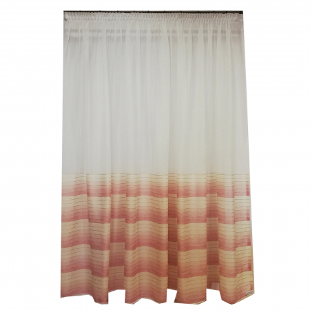 Perdele Velaria In dunga Roz 150x260 cm [2]