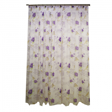 Perdele moderne - Perdele velaria voal portativ mov 430x245