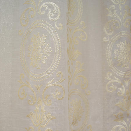 Perdele Velaria in lucios baroc pe capse, 150x270 cm [1]