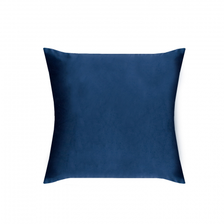 Perne - Perna Velaria, catifea Blue IndiGo, 40x40 cm - Burduf cadou