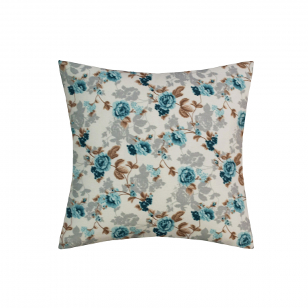 Perne - Perna Velaria, in Turquoise Roses, 40x40 cm - Burduf cadou